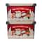 Simplify Santa Clause is Coming to Town Storage Tote Bin
